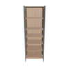 Modernform Cabinet Matte White 30" W X 90" H X 24" D Double Door Tall Pantry Cabinet