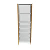 Modernform Cabinet Natural Oak 30" W X 96" H X 24" D Double Door Tall Pantry Cabinet