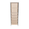 Modernform Cabinet Gloss White 30" W X 96" H X 24" D Double Door Tall Pantry Cabinet
