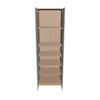 Modernform Cabinet Matte White 30" W X 96" H X 24" D Double Door Tall Pantry Cabinet