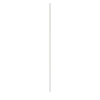 Modernform Cabinet Slim Dove White 3/4" W X 96" H X 24" D Tall End Panel