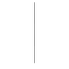 Modernform Cabinet Onyx Black Shaker 3/4" W X 96" H X 24" D Tall End Panel
