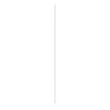 Modernform Cabinet Gloss White 3/4" W X 84" H X 25" D Refrigerator End Panel