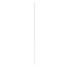Modernform Cabinet Gloss White 3/4" W X 90" H X 25" D Refrigerator End Panel