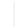 Modernform Cabinet Matte White 3/4" W X 90" H X 25" D Refrigerator End Panel