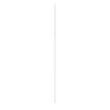 Modernform Cabinet Gloss White 3/4" W X 96" H X 25" D Refrigerator End Panel