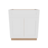 Modernform Cabinet White Shaker 30" W X 34 1/2" H X 24" D Double Door Sink Base Cabinet
