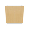 Modernform Cabinet Natural Oak 30" W X 34 1/2" H X 24" D Double Door Sink Base Cabinet