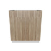 Modernform Cabinet Walnut 30" W X 34 1/2" H X 24" D Double Door Sink Base Cabinet