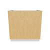 Modernform Cabinet Natural Oak 33" W X 34 1/2" H X 24" D Double Door Sink Base Cabinet