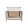 Modernform Cabinet White Shaker 36" W X 34 1/2" H X 24" D Double Door Sink Base Cabinet