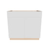 Modernform Cabinet Gloss White 36" W X 34 1/2" H X 24" D Double Door Sink Base Cabinet