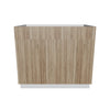 Modernform Cabinet Walnut 39" W X 34 1/2" H X 24" D Double Door Sink Base Cabinet