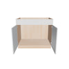 Modernform Cabinet Gloss White 39" W X 34 1/2" H X 24" D Double Door Sink Base Cabinet