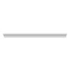 Modernform Cabinet White Shaker 96" W X 3 5/8" H X 5 3/4" D Shaker Crown Molding w/Heel