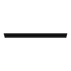 Modernform Cabinet Onyx Black Shaker 96" W X 3 5/8" H X 3 3/4" D Shaker Crown Molding