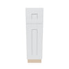 J&K White Shaker S8 Vanity Base Door/Drawer 09" W x 33" H x 21" D