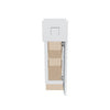 J&K White Shaker S8 Vanity Base Door/Drawer 09" W x 33" H x 21" D