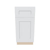 J&K White Shaker S8 Vanity Base Door/Drawer 15" W x 33" H x 21" D