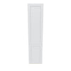 J&K White Shaker S8 Vanity Linen 18" W x 81" H x 24" D
