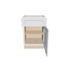 J&K White Shaker S8 Vanity Base Door/Drawer  21" W x 33" H x 21" D