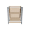 J&K White Shaker S8 Vanity Base FHD  24" W x 33" H x 21" D