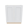 J&K White Shaker S8 Vanity Base FHD  27" W x 33" H x 21" D