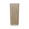 Modernform Cabinet Walnut 12" W X 34 1/2" H X 21" D Base 1 Door/1 Drawer