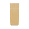 Modernform Cabinet Natural Oak 12" W X 34 1/2" H X 21" D Base 1 Door/1 Drawer