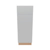 Modernform Cabinet Matte White 12" W X 34 1/2" H X 21" D Base 1 Door/1 Drawer