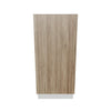 Modernform Cabinet Walnut 15" W X 34 1/2" H X 21" D Base 1 Door/1 Drawer