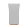 Modernform Cabinet Matte White 15" W X 34 1/2" H X 21" D Base 1 Door/1 Drawer