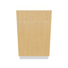 Modernform Cabinet Natural Oak 21" W X 34 1/2" H X 21" D Base 1 Door/1 Drawer