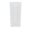 J&K White Shaker S8 Vanity Drawer Front 12" W x 28 1/2" H x 3/4" D
