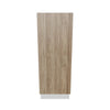 Modernform Cabinet Walnut 12" W X 34 1/2" H X 21" D Vanity Base with 2 Drawers