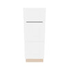 Modernform Cabinet White Shaker 12" W X 34 1/2" H X 21" D Vanity Base with 3 Drawers