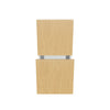 Modernform Cabinet Natural Oak 15" W X 34 1/2" H X 21" D Vanity Base with 2 Drawers