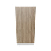 Modernform Cabinet Walnut 15" W X 34 1/2" H X 21" D Vanity Base with 3 Drawers