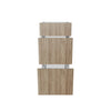 Modernform Cabinet Walnut 15" W X 34 1/2" H X 21" D Vanity Base with 3 Drawers