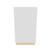 Modernform Cabinet Gloss White 18" W X 34 1/2" H X 21" D Vanity Base with 2 Drawers
