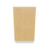 Modernform Cabinet Natural Oak 18" W X 34 1/2" H X 21" D Vanity Base with 2 Drawers