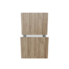 Modernform Cabinet Walnut 18" W X 34 1/2" H X 21" D Vanity Base with 2 Drawers