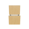 Modernform Cabinet Natural Oak 18" W X 34 1/2" H X 21" D Vanity Base with 2 Drawers