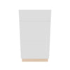 Modernform Cabinet Gloss White 18" W X 34 1/2" H X 21" D Vanity Base with 3 Drawers