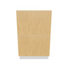 Modernform Cabinet Natural Oak 21" W X 34 1/2" H X 21" D Vanity Base with 2 Drawers