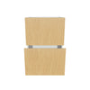 Modernform Cabinet Natural Oak 21" W X 34 1/2" H X 21" D Vanity Base with 2 Drawers