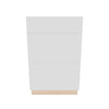 Modernform Cabinet Gloss White 21" W X 34 1/2" H X 21" D Vanity Base with 3 Drawers
