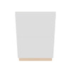 Modernform Cabinet Gloss White 24" W X 34 1/2" H X 21" D Vanity Base with 2 Drawers