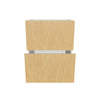 Modernform Cabinet Natural Oak 24" W X 34 1/2" H X 21" D Vanity Base with 2 Drawers