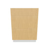 Modernform Cabinet Natural Oak 24" W X 34 1/2" H X 21" D Vanity Base with 3 Drawers